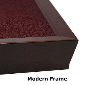 Impression Wood Framed Fabric Bulletin Board, 2' H x 3' W