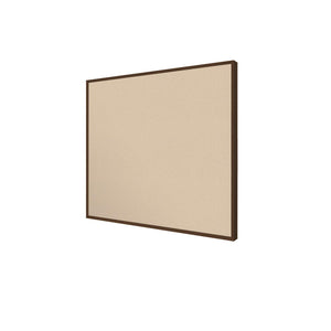 Impression Wood Framed Fabric Bulletin Board, 4' H x 6' W