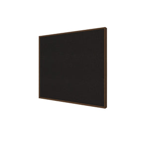 Impression Wood Framed Fabric Bulletin Board, 3' H x 4" W