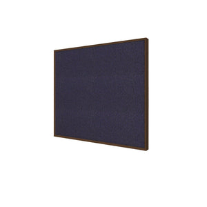 Impression Wood Framed Fabric Bulletin Board, 2' H x 3' W