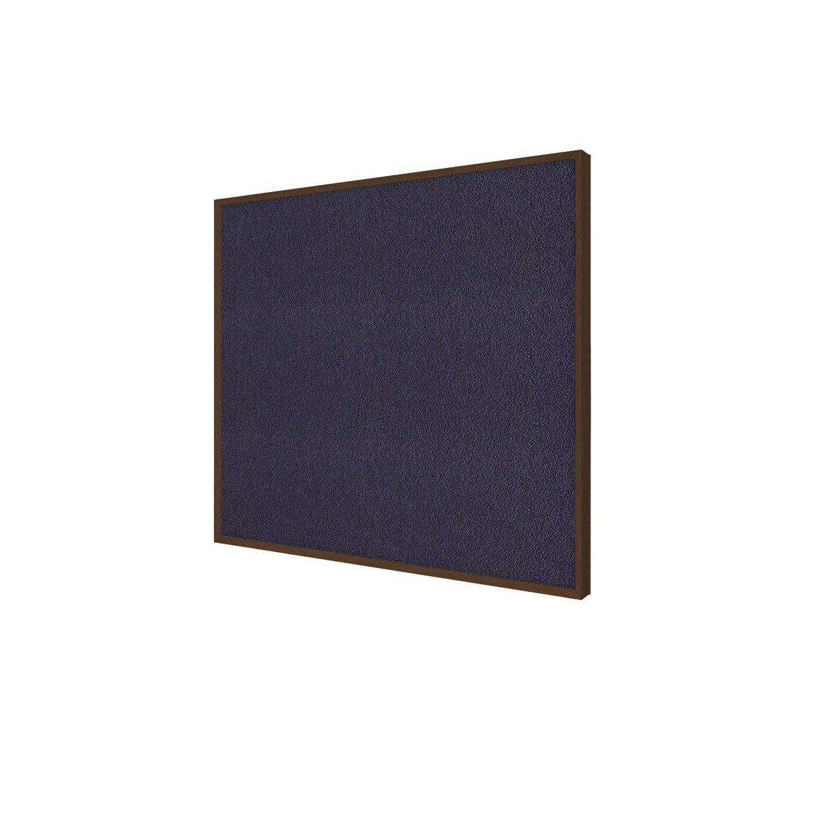 Impression Wood Framed Fabric Bulletin Board, 4' H x 4' W