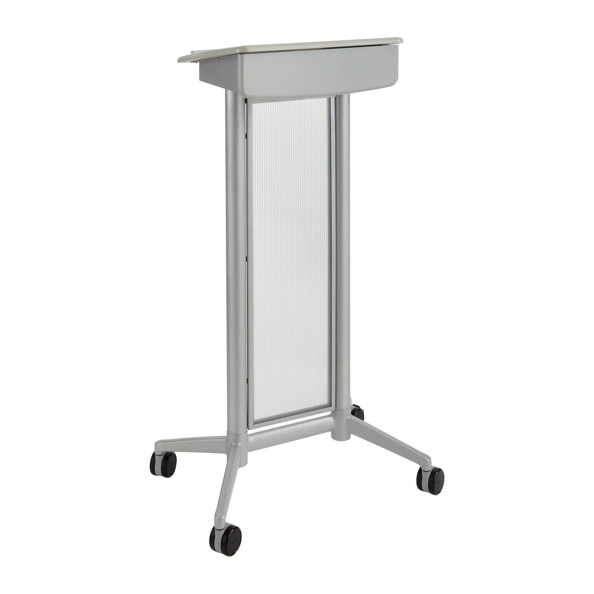  Impromptu® Lectern, Metallic Grey