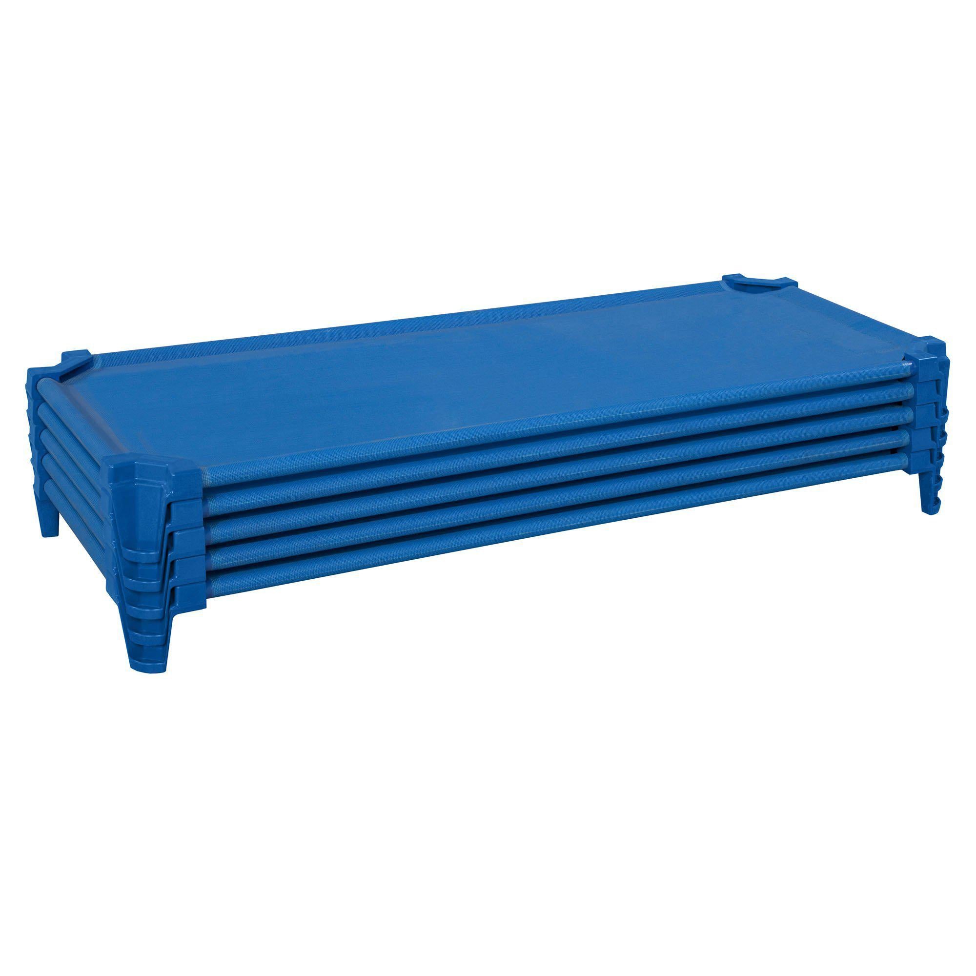 Incredible Cot Set of (5) Factory Assembled, Blue