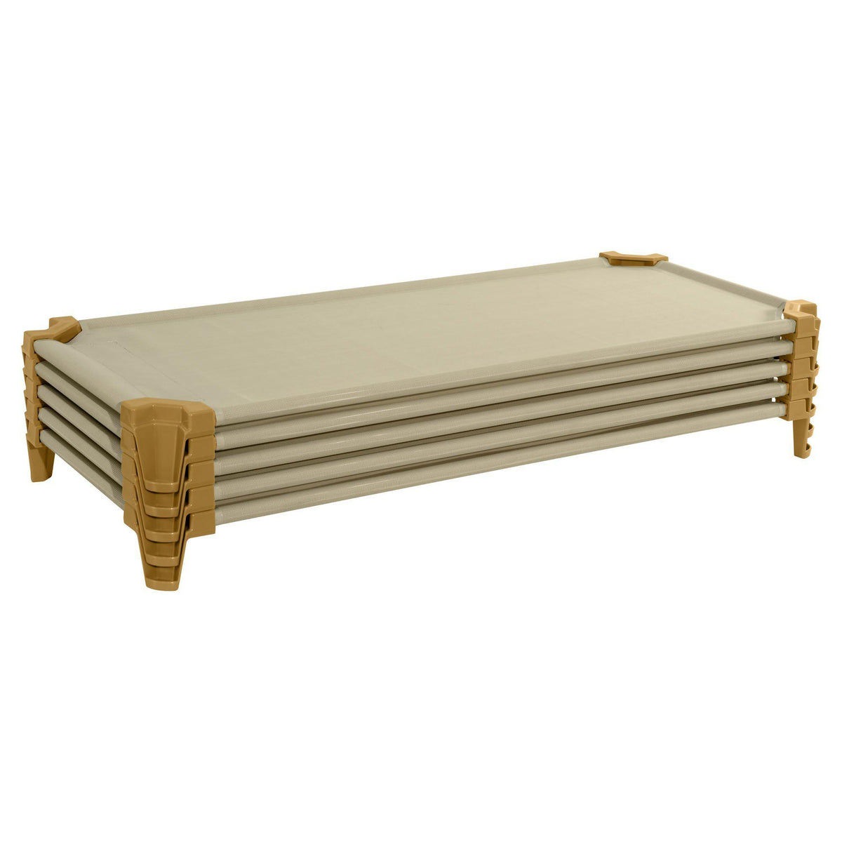 Incredible Cot Set of (5) Factory Assembled- Tan