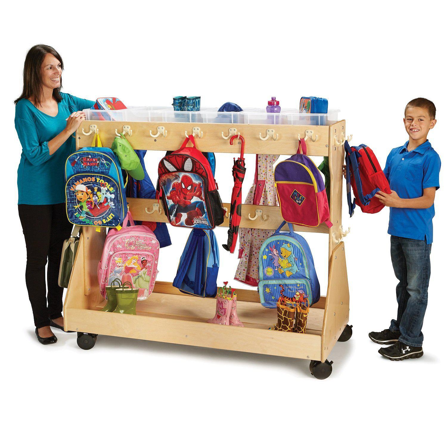 Pre-School Storage Tagged Backpack Storage - NextGen Furniture, Inc.