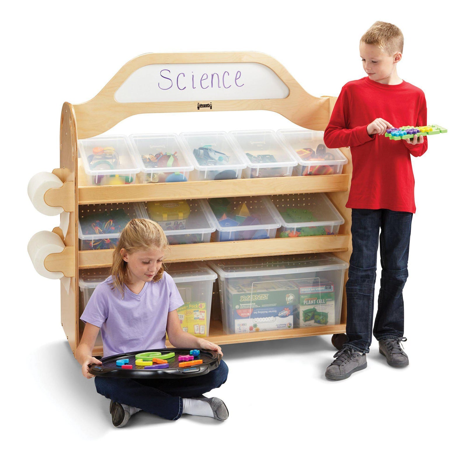 Jonti-Craft® STEAM Multimedia Cart-Pre-School Furniture-