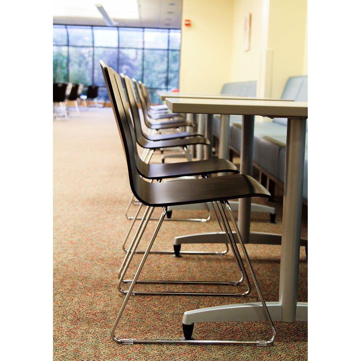 Trinity All Wood Stacking Chair, Beech Wood, FREE SHIPPING