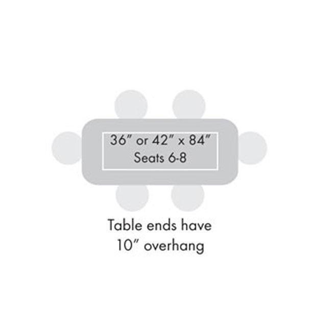 Midtown Dry Erase Table, Counter Height, 42" x 84" x 36"H, High Pressure Laminate Top, 3mm PVC Edge, 72" Base, FREE SHIPPING