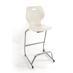 Intellect Wave Café Stool, 30" Seat Height, FREE SHIPPING