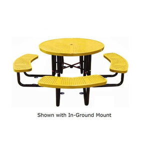 46˝ Round Perforated Portable Table