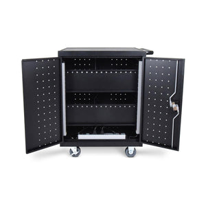 32-Laptop/Chromebook Charging Cart with Timer