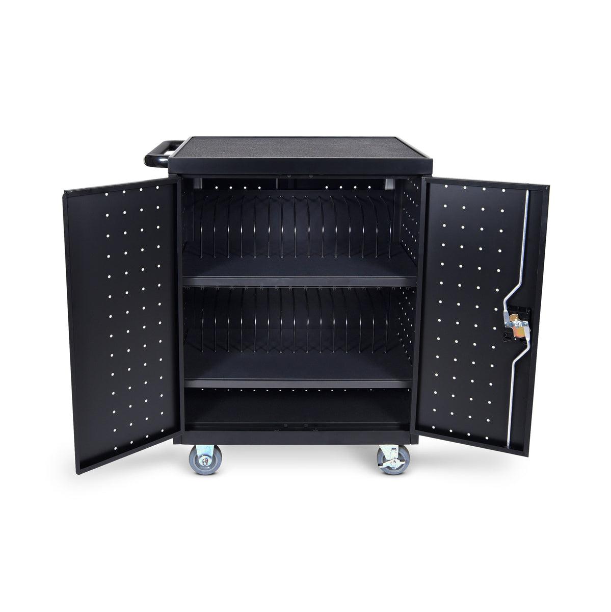 32-Laptop/Chromebook Charging Cart with Timer