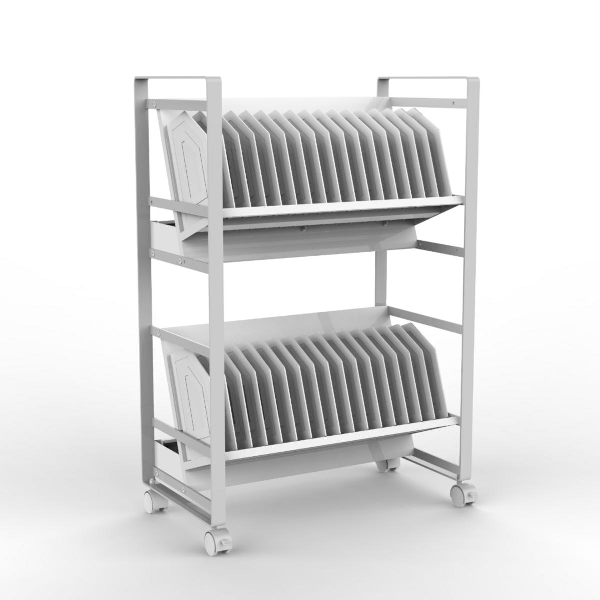 32-Tablet/Chromebook Open Charging Cart