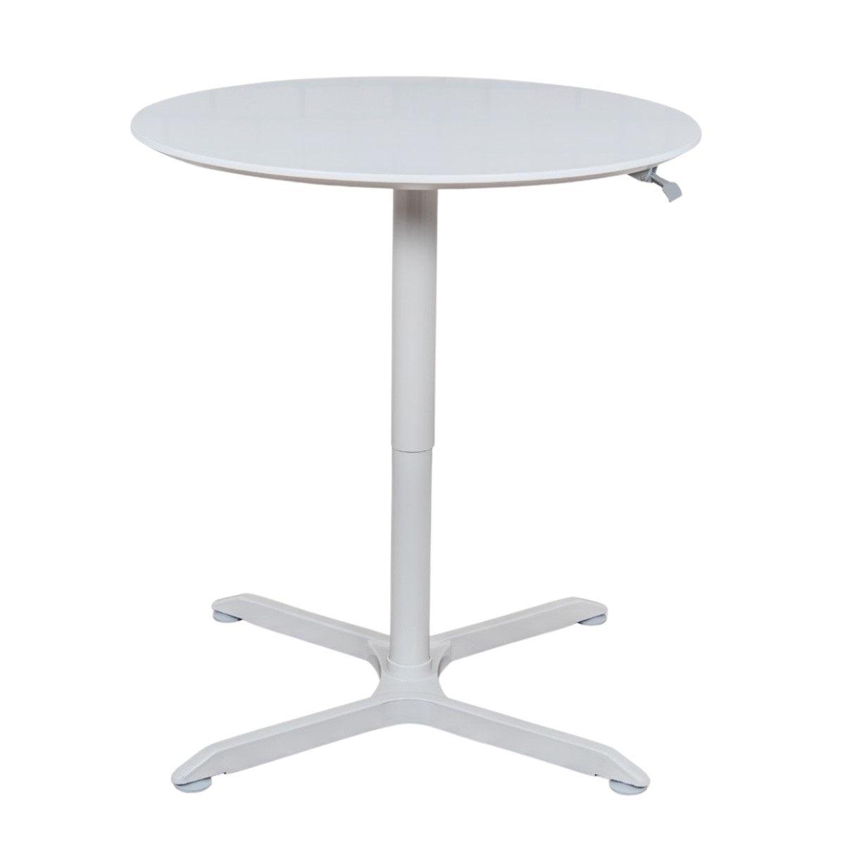 32" Round Pneumatic Height Adjustable Café Table