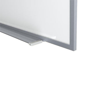 Proma 5' High Magnetic Porcelain Projection Whiteboard with Detachable Marker Tray, 5' H x 8' W