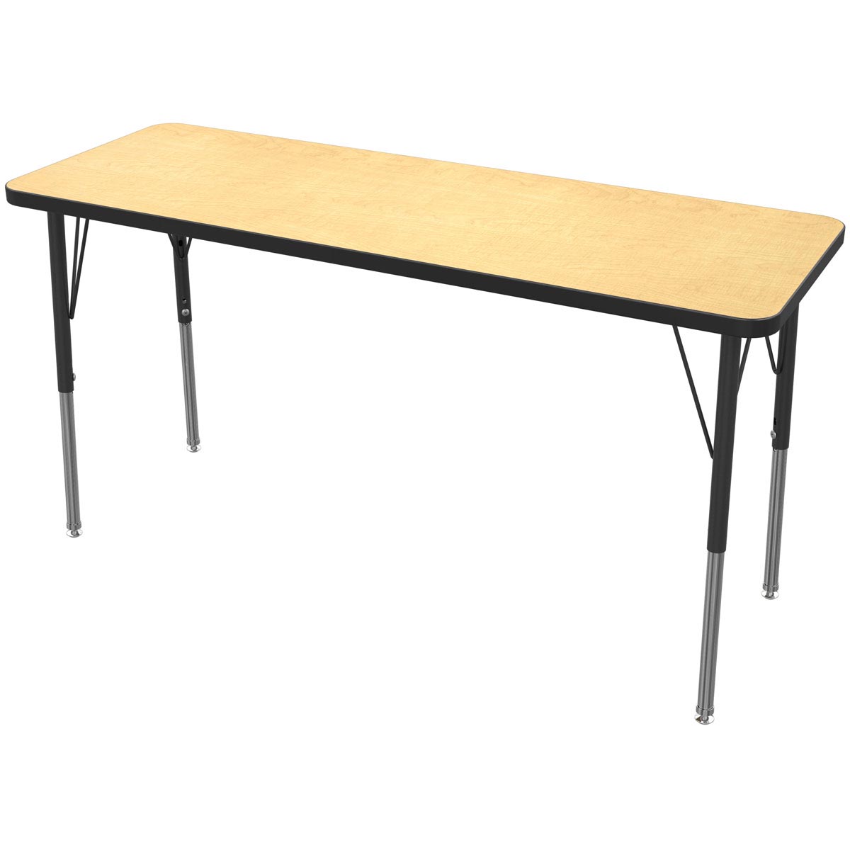 MG Series Adjustable Height Activity Table, 20" x 54" Rectangle