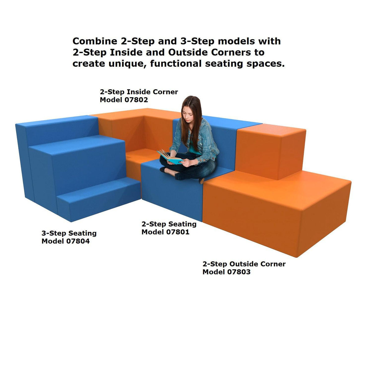 Sonik 2-Step Inside Corner Soft Seating