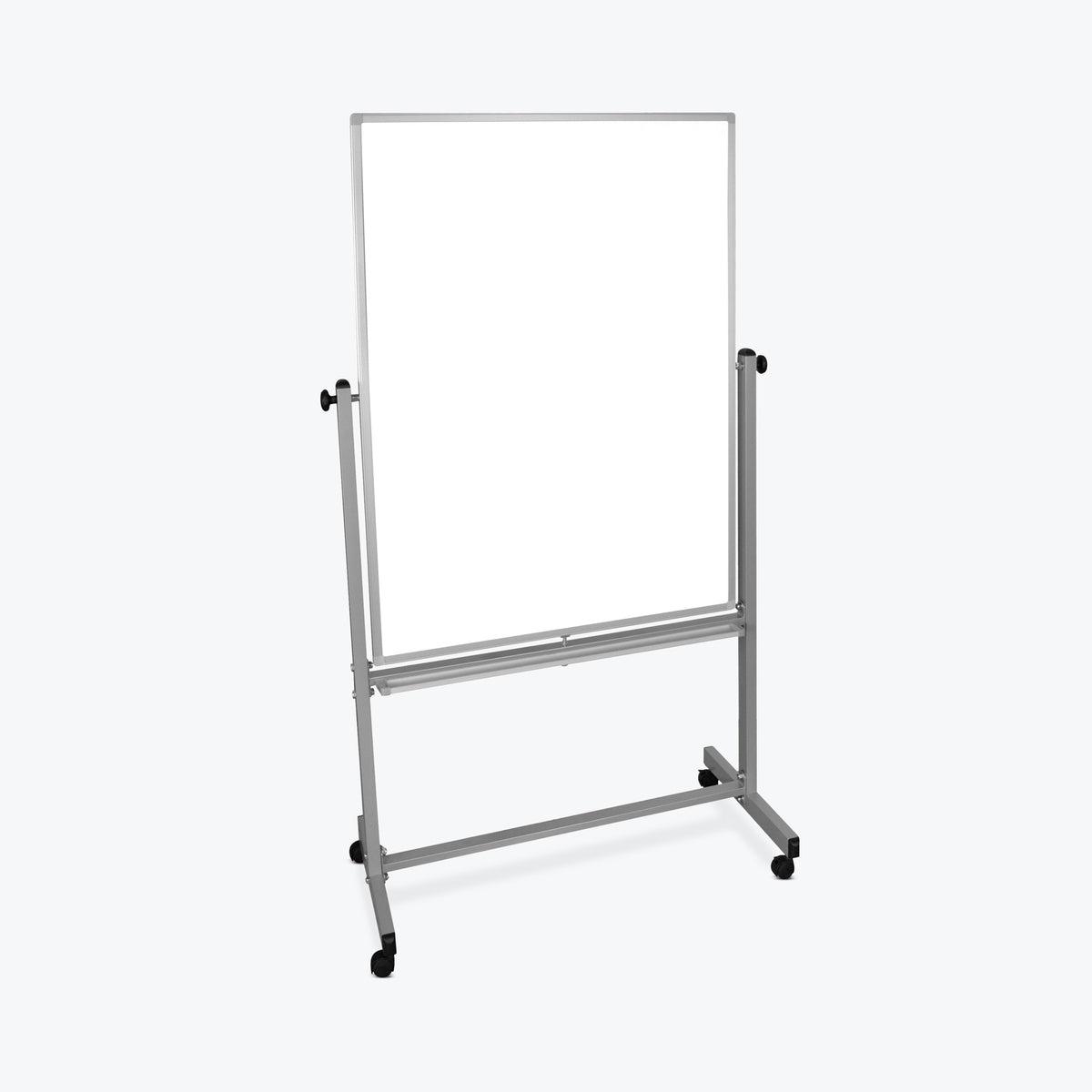 36"W x 48"H Mobile Double-Sided Magnetic Whiteboard
