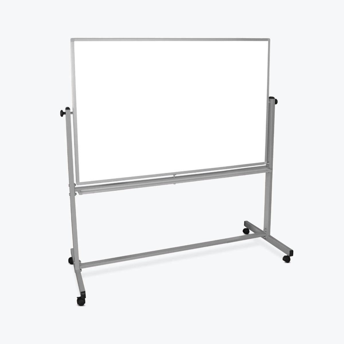 60"W x 40"H Mobile Double-Sided Magnetic Whiteboard