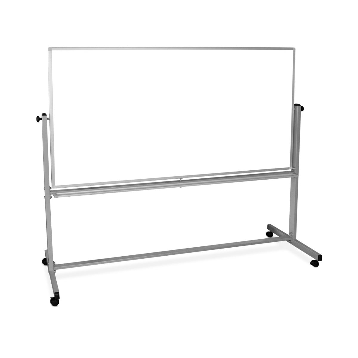 72"W x 48"H Mobile Double-Sided Magnetic Whiteboard