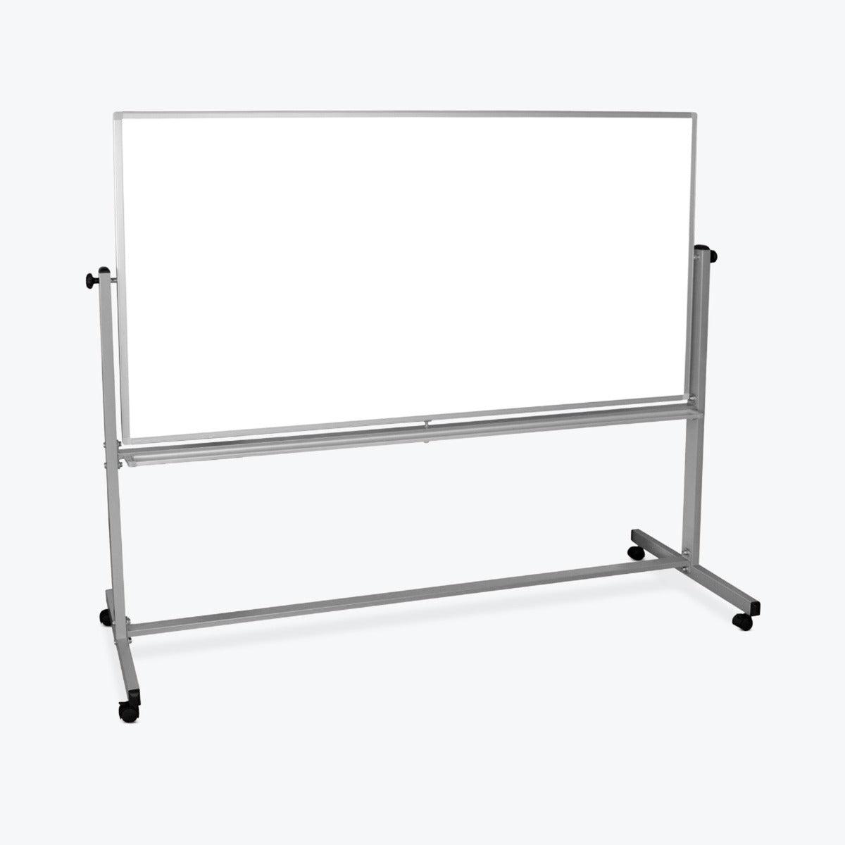 72"W x 40"H Mobile Double-Sided Magnetic Whiteboard