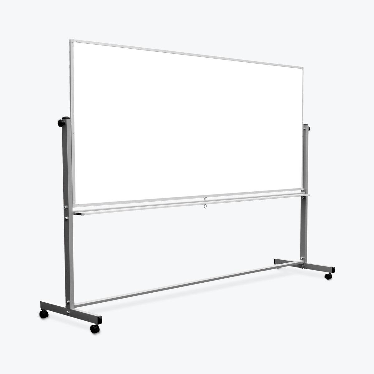 96"W x 40"H Mobile Double-Sided Magnetic Whiteboard