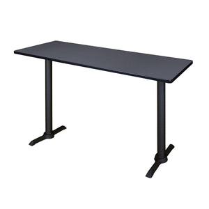 Cain 66" x 24" Cafe Height Training Table