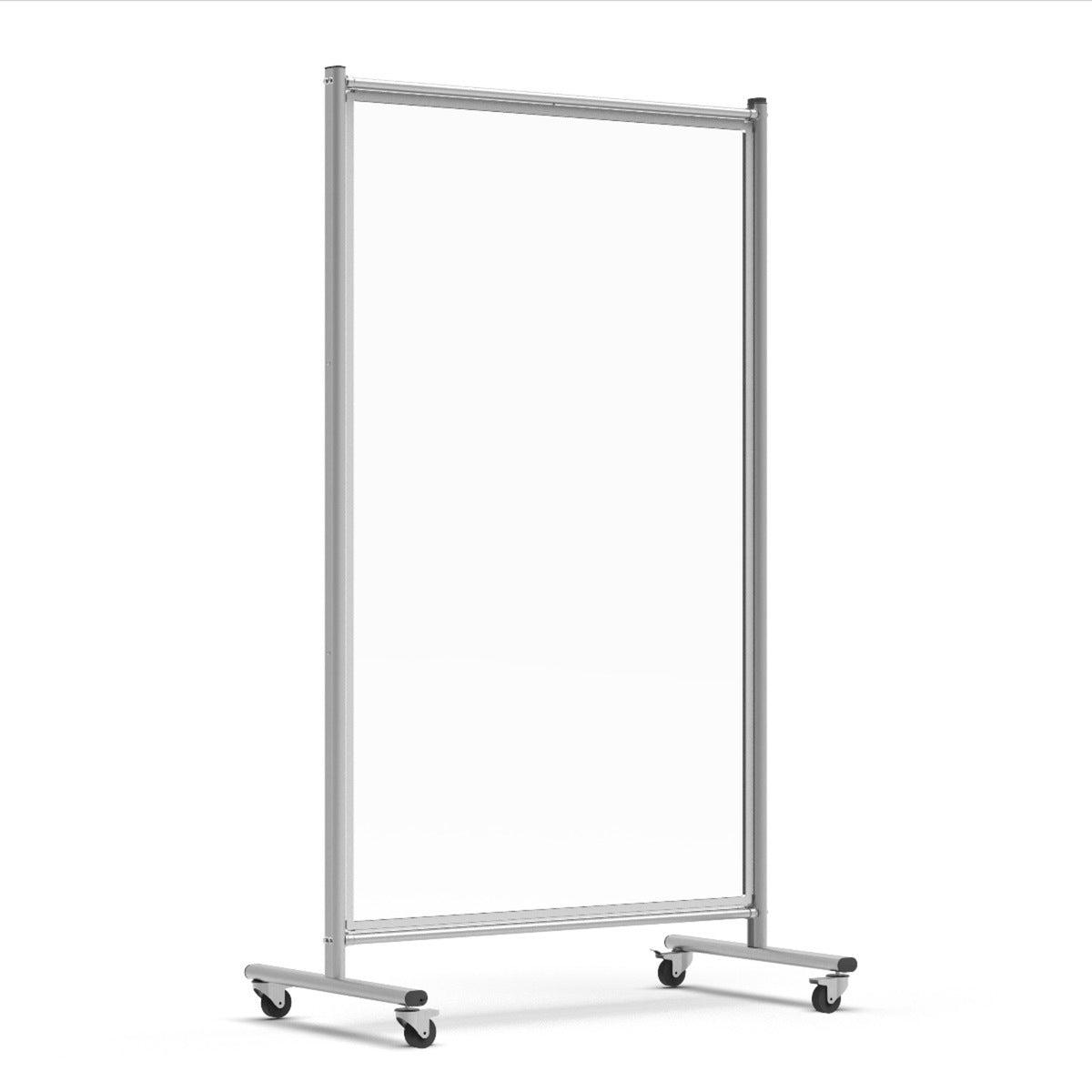 Mobile Double-Sided Magnetic Whiteboard Room Divider