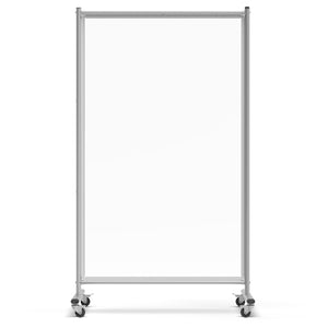Mobile Double-Sided Magnetic Whiteboard Room Divider