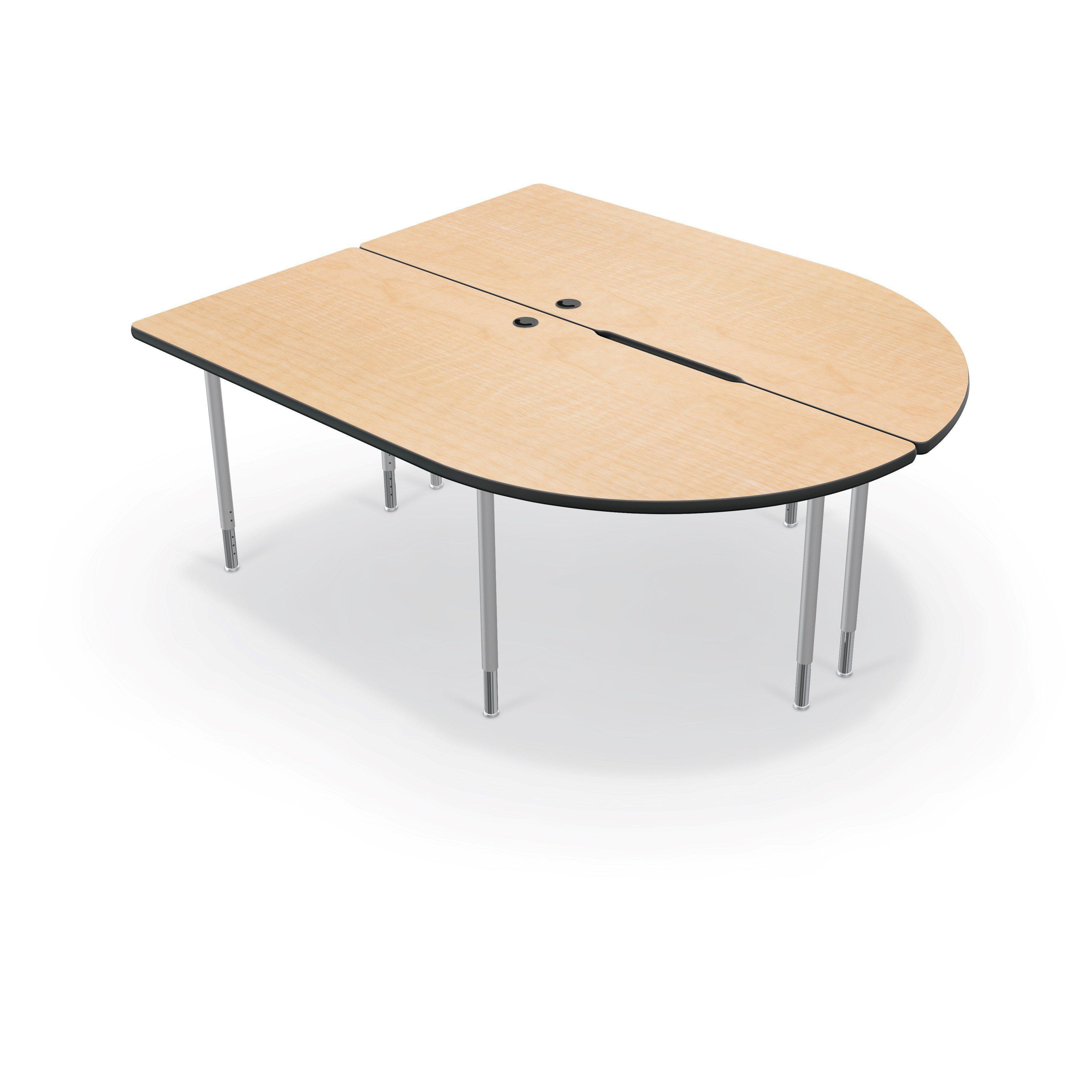 センターテーブル・ローテーブル Space Age Anonymous Design Table Amazon.com: Furlide Round Bamboo Small Coffee Table, Low