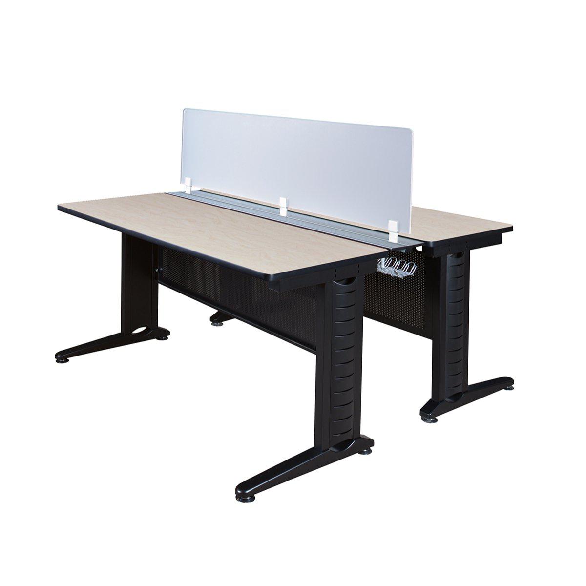 Fusion 66" x 58" Benching Station with Privacy Panel