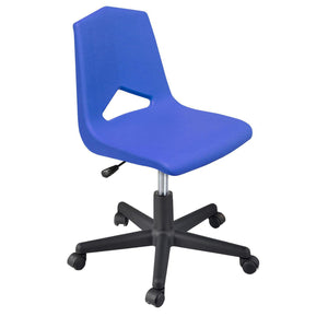 MG1100 Series Gas Lift Task Chair with 5-Star Base-Chairs-Blue-