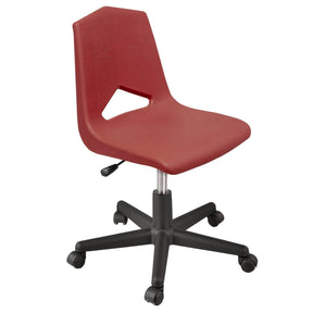 MG1100 Series Gas Lift Task Chair with 5-Star Base-Chairs-Burgundy-