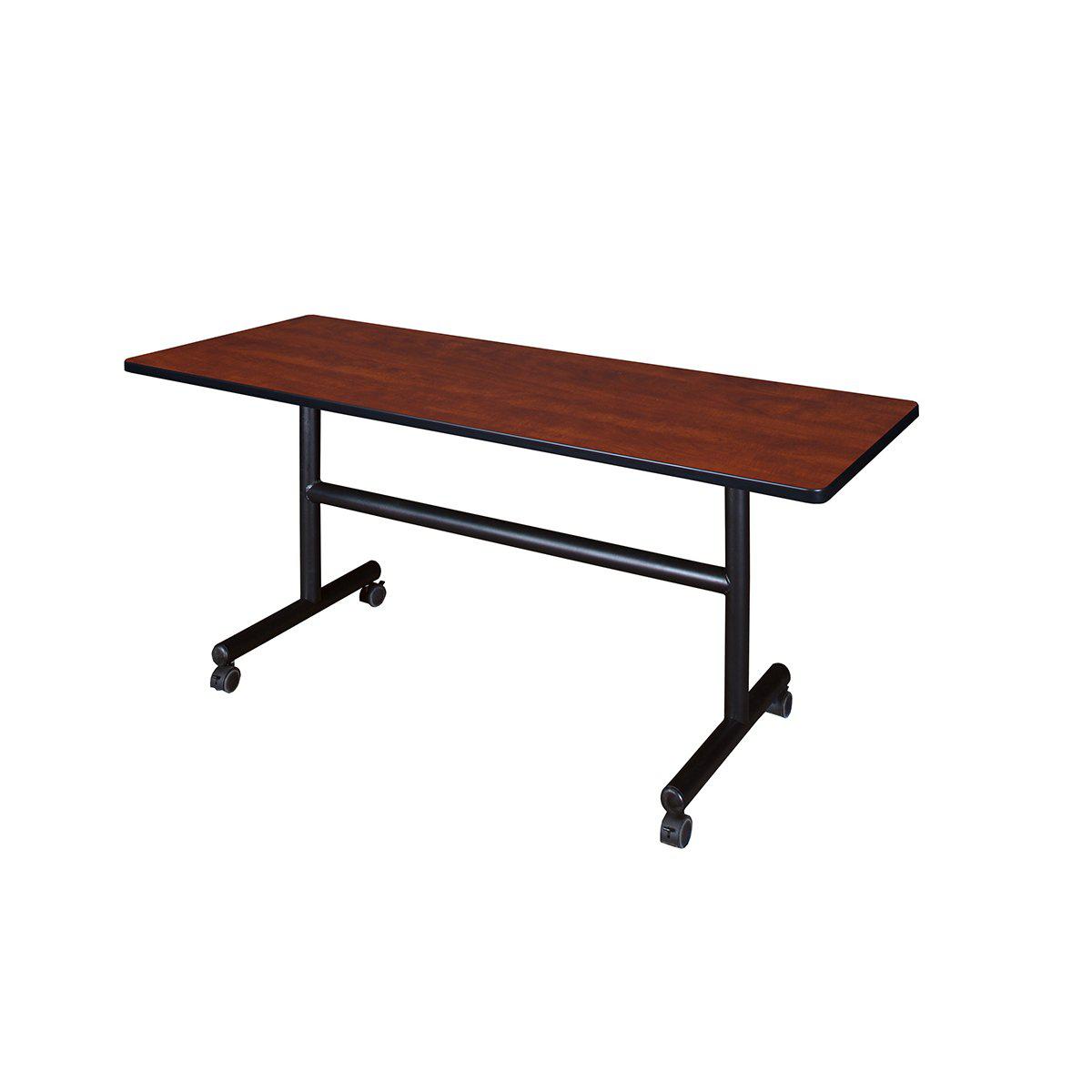 Kobe Flip Top Mobile Training Table, 60" x 24" Rectangle