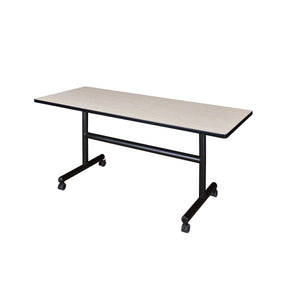 Kobe Flip Top Mobile Training Table, 60" x 24" Rectangle