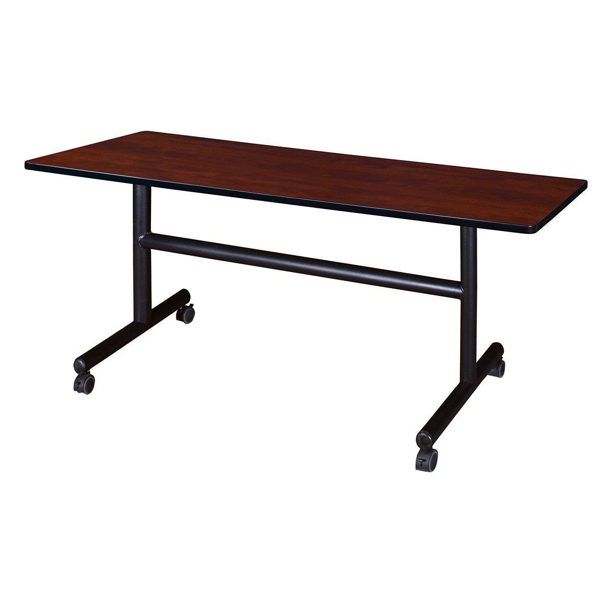 Kobe Flip Top Nesting Mobile Training Table, 60" x 30" Rectangle