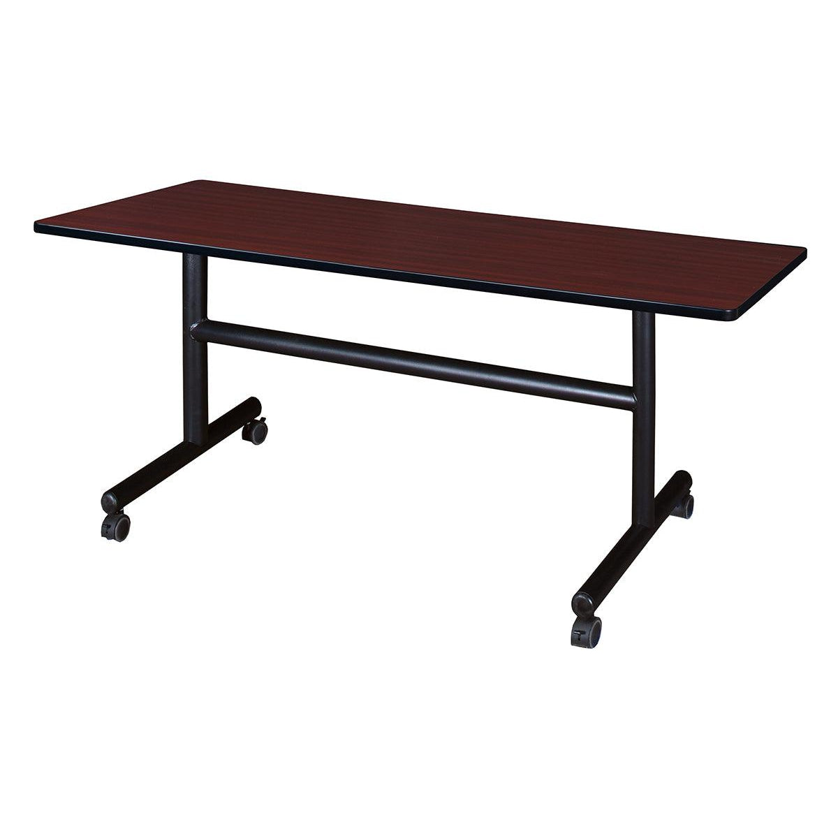 Kobe Flip Top Nesting Mobile Training Table, 60" x 30" Rectangle
