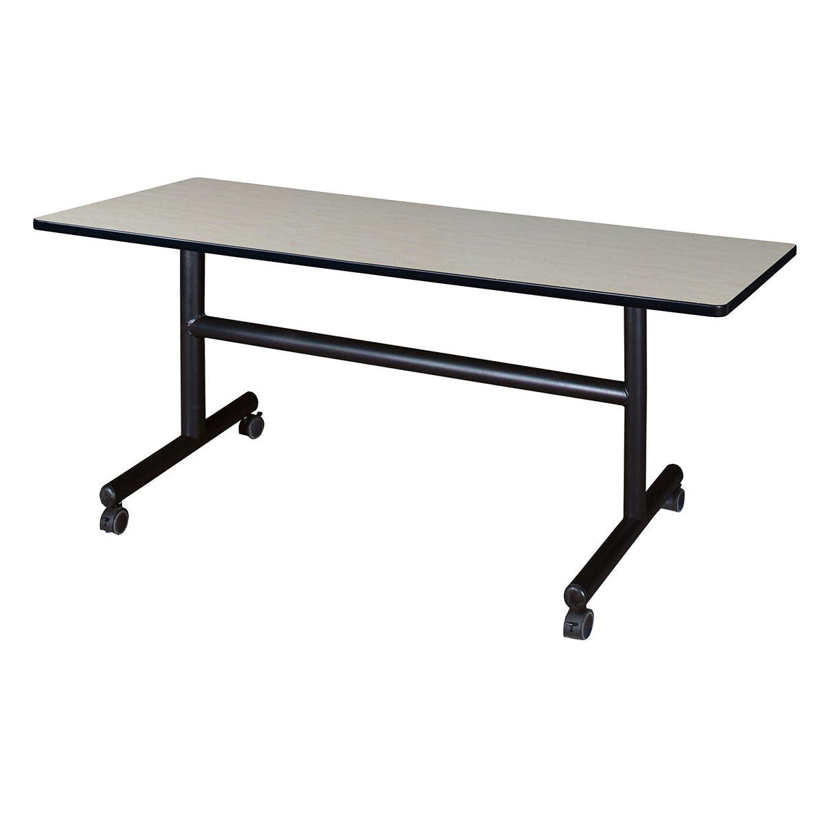 Kobe Flip Top Nesting Mobile Training Table, 60" x 30" Rectangle