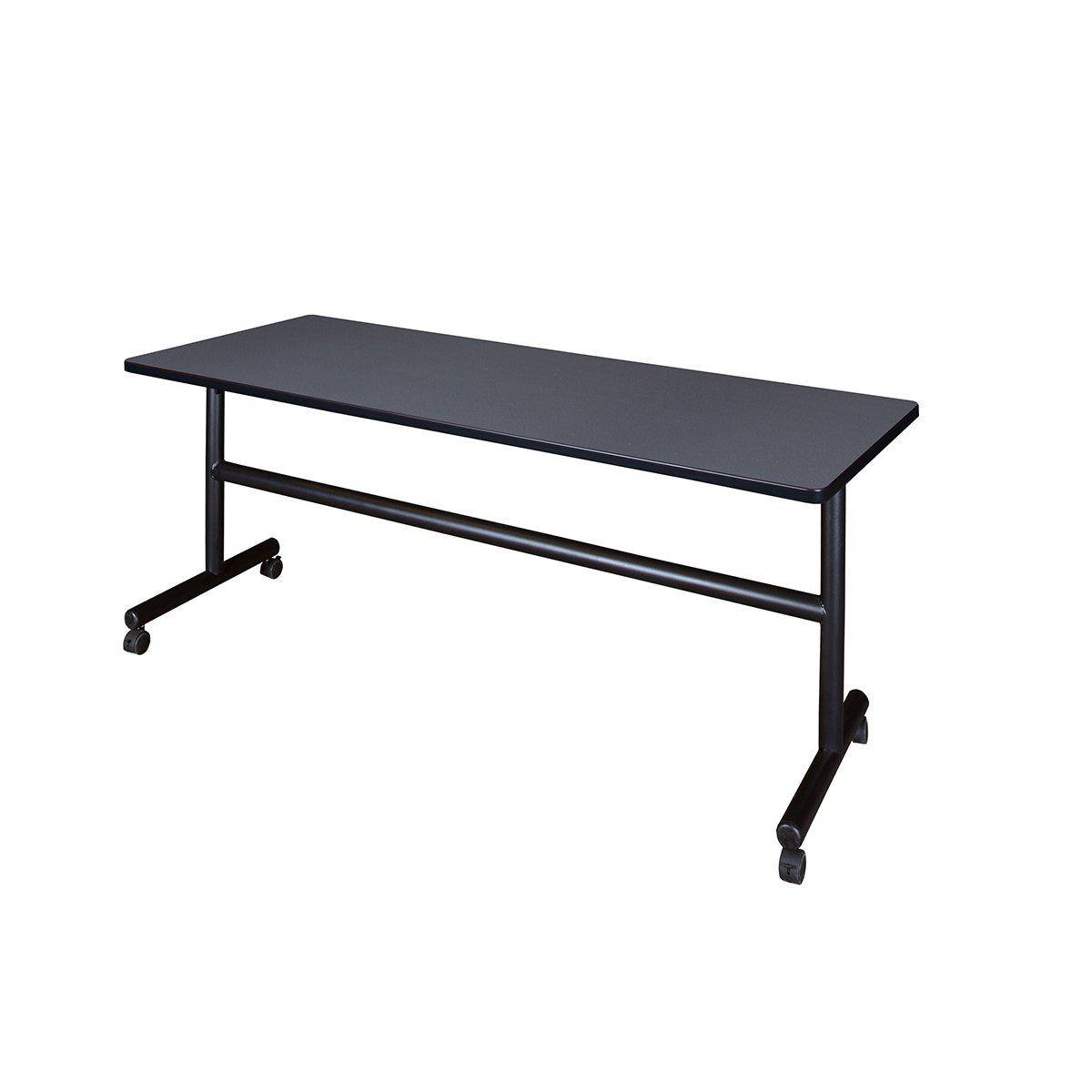 Kobe Flip Top Nesting Mobile Training Table, 72" x 24" Rectangle