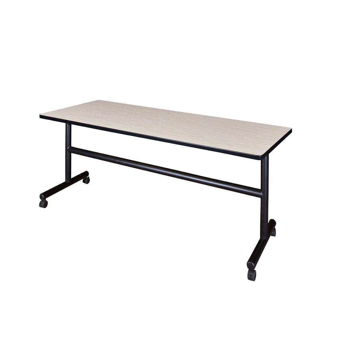 Kobe Flip Top Nesting Mobile Training Table, 72" x 24" Rectangle