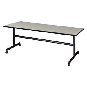 Kobe Flip Top Nesting Mobile Training Table, 72" x 30" Rectangle