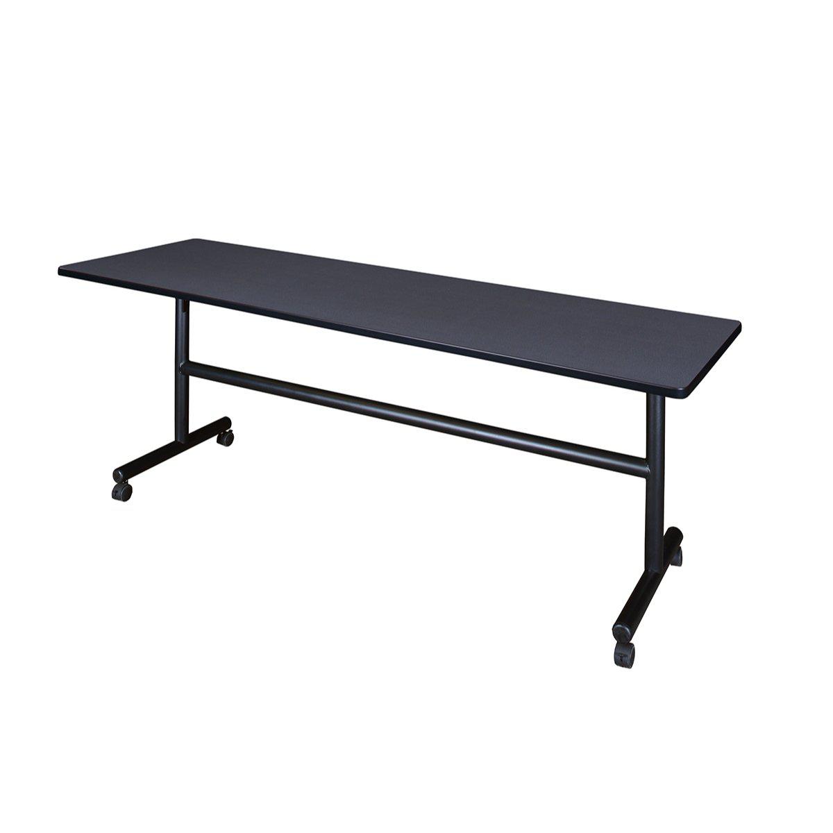 Kobe Flip Top Nesting Mobile Training Table, 84" x 24" Rectangle