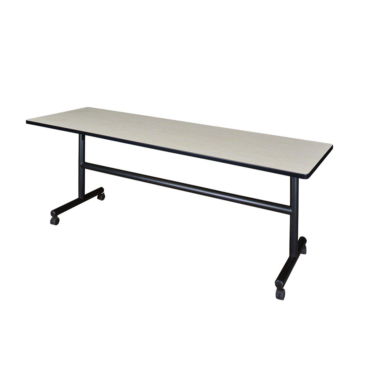 Kobe Flip Top Nesting Mobile Training Table, 84" x 24" Rectangle