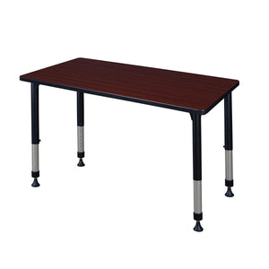 Kee 42" x 24" Rectangular Height Adjustable Classroom Activity Table