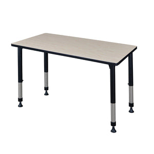 Kee 42" x 24" Rectangular Height Adjustable Classroom Activity Table