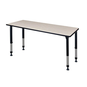 Kee 60" x 24" Rectangular Height Adjustable Classroom Activity Table