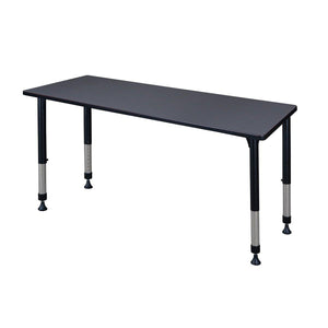 Kee 66" x 24" Rectangular Height Adjustable Classroom Activity Table