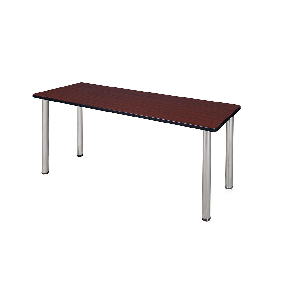 Kee 72" x 24" Post-Leg Training Table