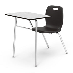 N2 Series Chair Desk-Desks-Black-Grey Nebula-No