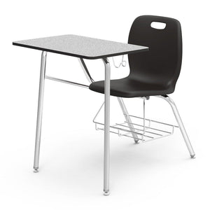 N2 Series Chair Desk-Desks-Black-Grey Nebula-Yes